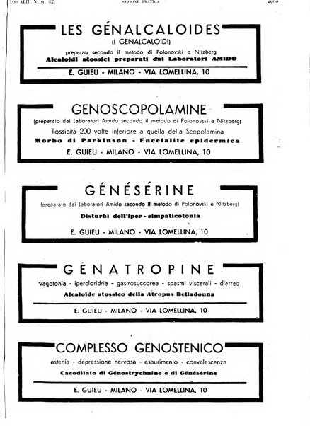 Il policlinico. Sezione pratica periodico di medicina, chirurgia e igiene