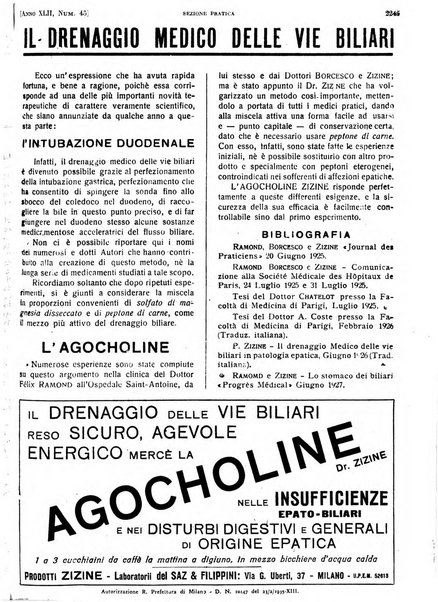 Il policlinico. Sezione pratica periodico di medicina, chirurgia e igiene