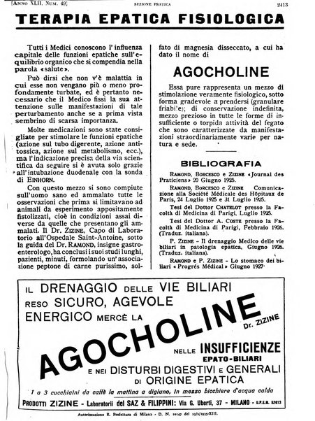 Il policlinico. Sezione pratica periodico di medicina, chirurgia e igiene