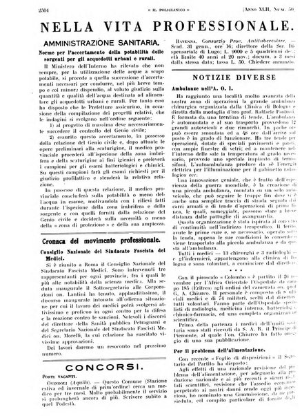 Il policlinico. Sezione pratica periodico di medicina, chirurgia e igiene