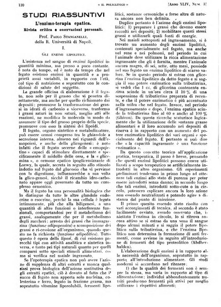 Il policlinico. Sezione pratica periodico di medicina, chirurgia e igiene