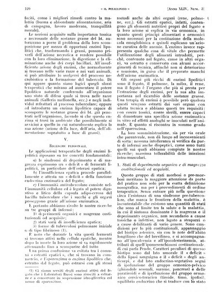 Il policlinico. Sezione pratica periodico di medicina, chirurgia e igiene