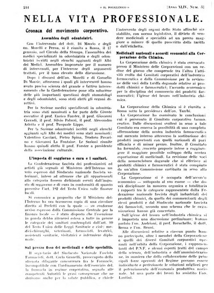 Il policlinico. Sezione pratica periodico di medicina, chirurgia e igiene