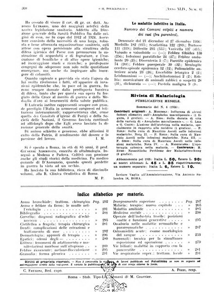 Il policlinico. Sezione pratica periodico di medicina, chirurgia e igiene