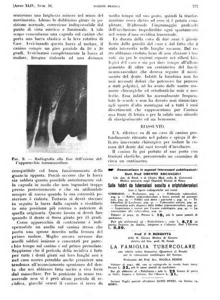 Il policlinico. Sezione pratica periodico di medicina, chirurgia e igiene