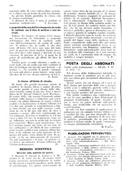 Il policlinico. Sezione pratica periodico di medicina, chirurgia e igiene