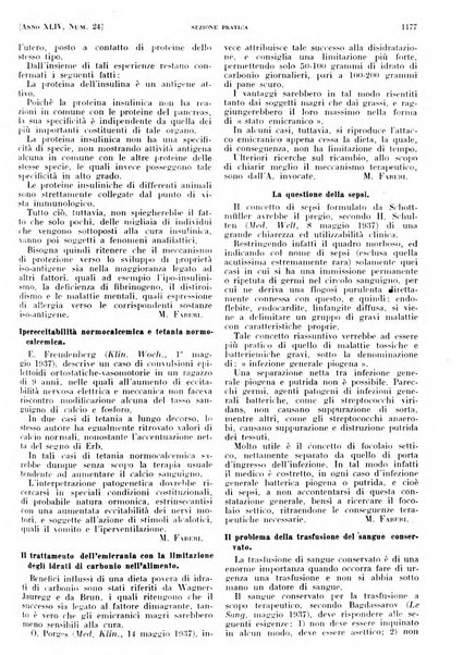 Il policlinico. Sezione pratica periodico di medicina, chirurgia e igiene