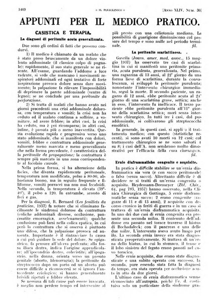 Il policlinico. Sezione pratica periodico di medicina, chirurgia e igiene