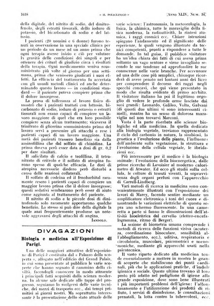 Il policlinico. Sezione pratica periodico di medicina, chirurgia e igiene