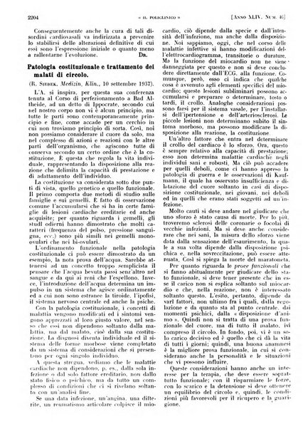 Il policlinico. Sezione pratica periodico di medicina, chirurgia e igiene