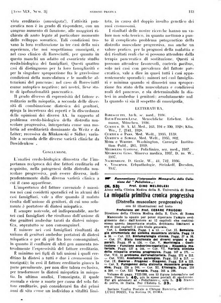 Il policlinico. Sezione pratica periodico di medicina, chirurgia e igiene