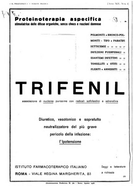 Il policlinico. Sezione pratica periodico di medicina, chirurgia e igiene