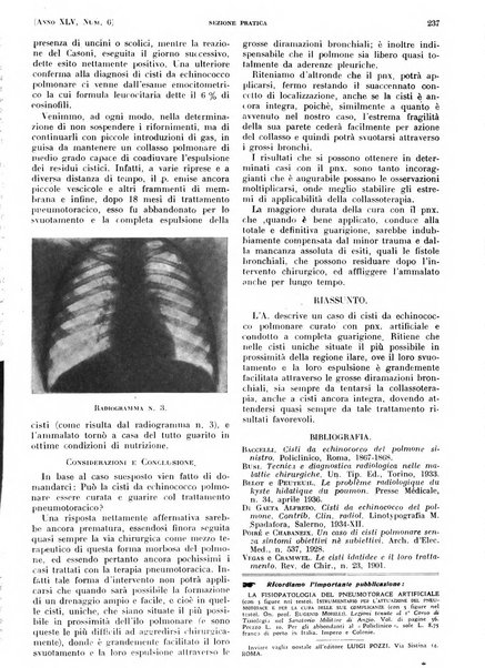 Il policlinico. Sezione pratica periodico di medicina, chirurgia e igiene