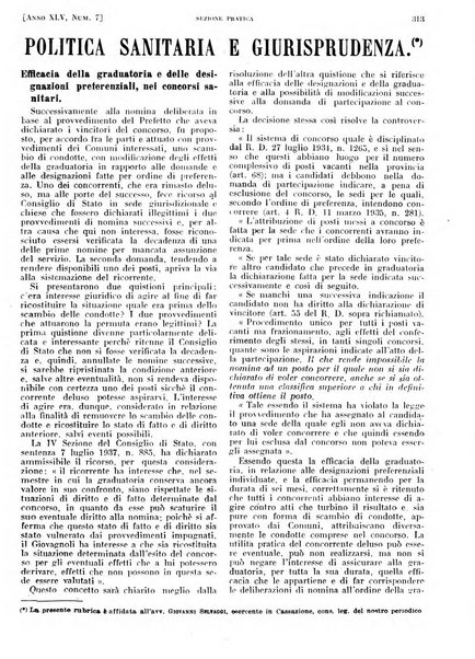 Il policlinico. Sezione pratica periodico di medicina, chirurgia e igiene