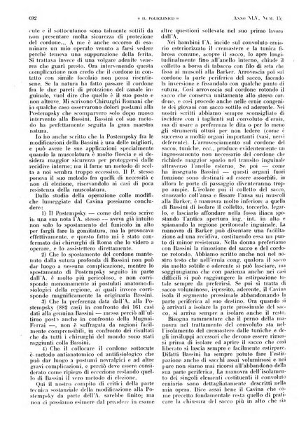 Il policlinico. Sezione pratica periodico di medicina, chirurgia e igiene