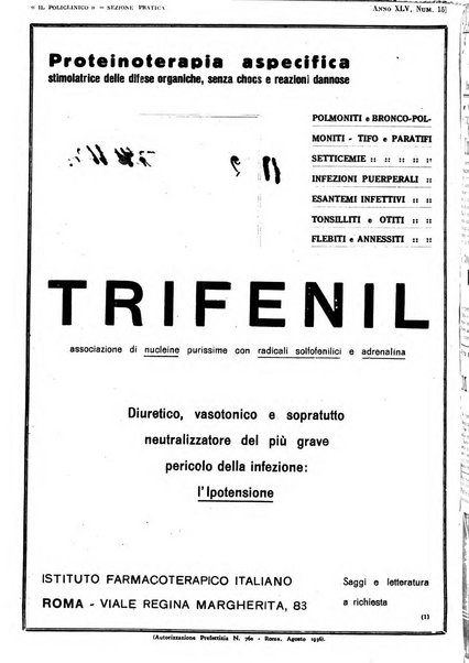 Il policlinico. Sezione pratica periodico di medicina, chirurgia e igiene