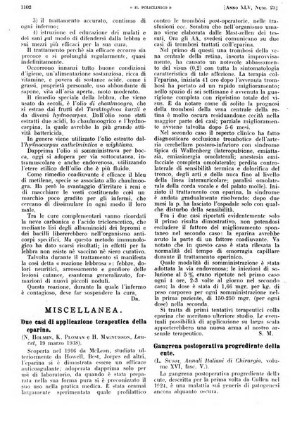 Il policlinico. Sezione pratica periodico di medicina, chirurgia e igiene