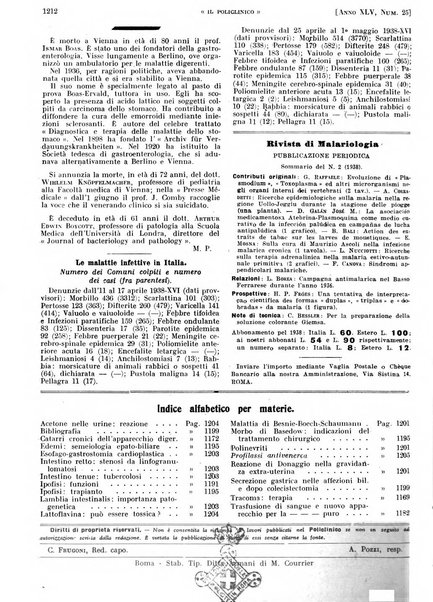 Il policlinico. Sezione pratica periodico di medicina, chirurgia e igiene