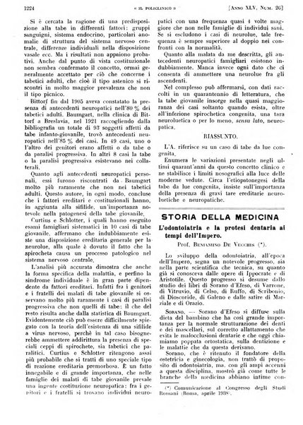 Il policlinico. Sezione pratica periodico di medicina, chirurgia e igiene