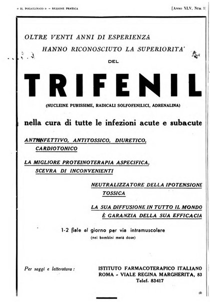 Il policlinico. Sezione pratica periodico di medicina, chirurgia e igiene