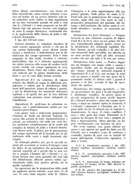 Il policlinico. Sezione pratica periodico di medicina, chirurgia e igiene