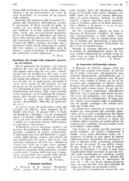 Il policlinico. Sezione pratica periodico di medicina, chirurgia e igiene