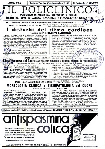 Il policlinico. Sezione pratica periodico di medicina, chirurgia e igiene