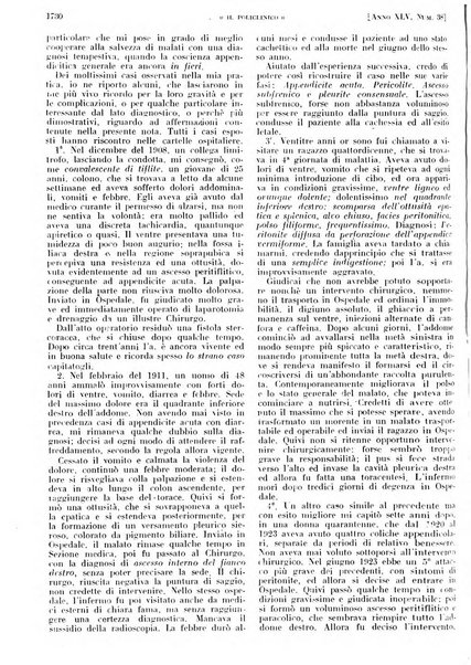 Il policlinico. Sezione pratica periodico di medicina, chirurgia e igiene