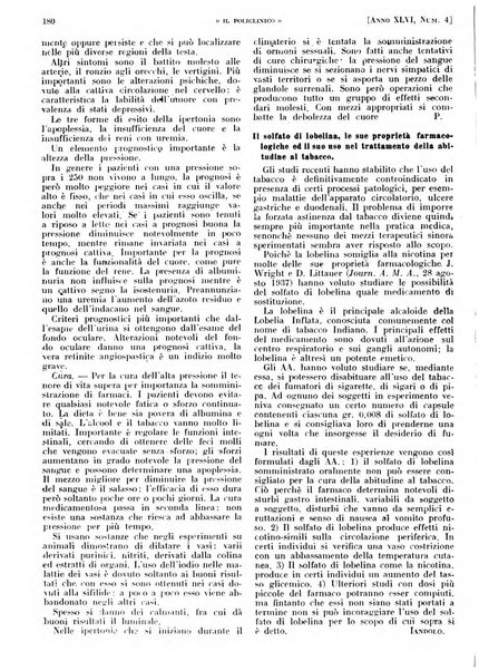 Il policlinico. Sezione pratica periodico di medicina, chirurgia e igiene