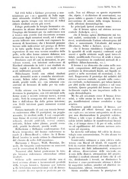 Il policlinico. Sezione pratica periodico di medicina, chirurgia e igiene