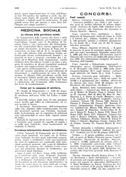 Il policlinico. Sezione pratica periodico di medicina, chirurgia e igiene