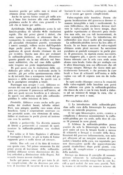 Il policlinico. Sezione pratica periodico di medicina, chirurgia e igiene