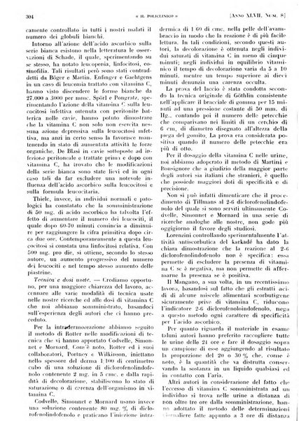 Il policlinico. Sezione pratica periodico di medicina, chirurgia e igiene