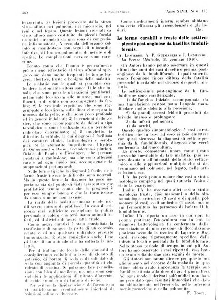 Il policlinico. Sezione pratica periodico di medicina, chirurgia e igiene