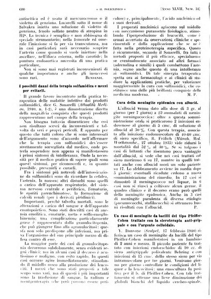 Il policlinico. Sezione pratica periodico di medicina, chirurgia e igiene