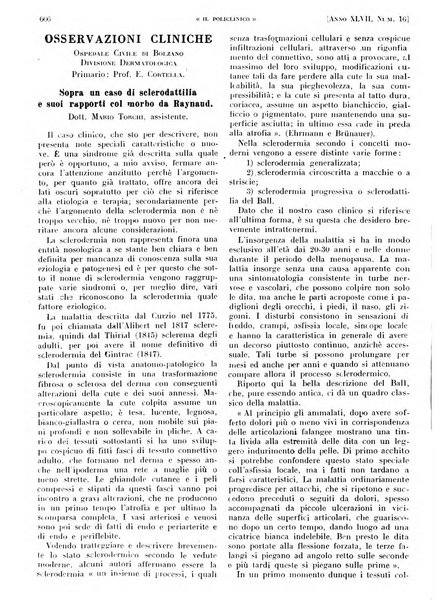 Il policlinico. Sezione pratica periodico di medicina, chirurgia e igiene