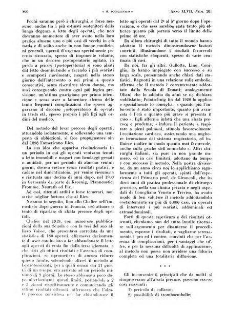 Il policlinico. Sezione pratica periodico di medicina, chirurgia e igiene