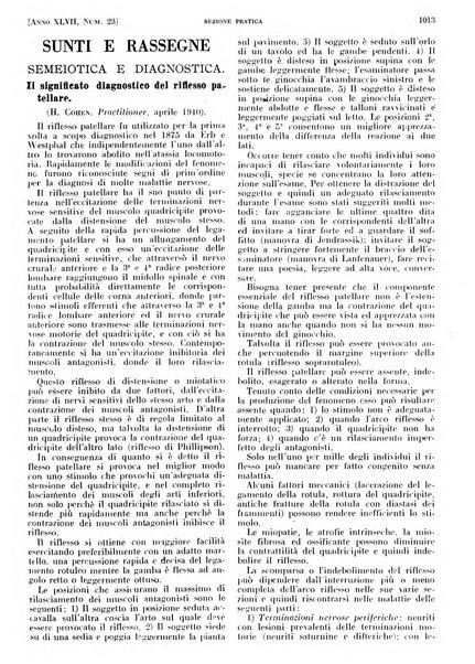 Il policlinico. Sezione pratica periodico di medicina, chirurgia e igiene