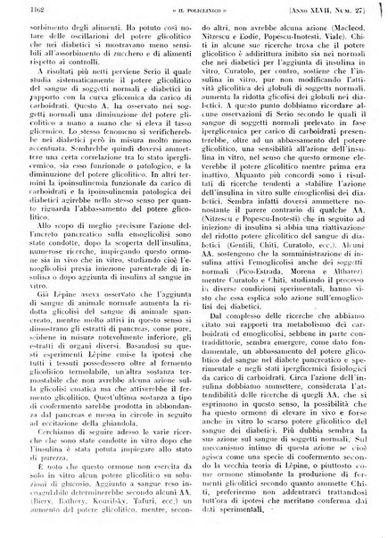 Il policlinico. Sezione pratica periodico di medicina, chirurgia e igiene