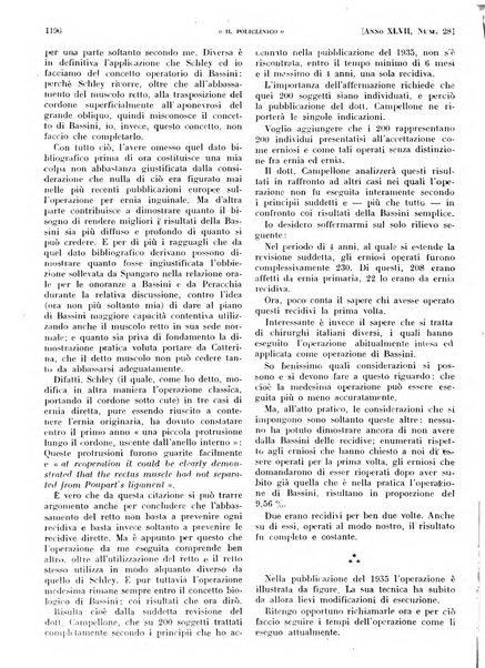 Il policlinico. Sezione pratica periodico di medicina, chirurgia e igiene