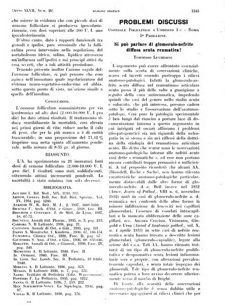 Il policlinico. Sezione pratica periodico di medicina, chirurgia e igiene