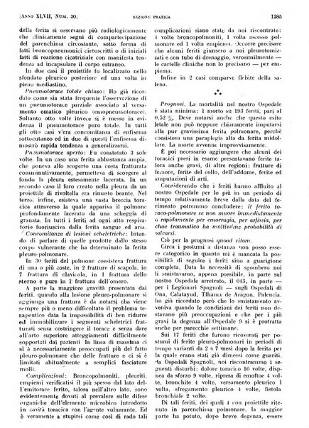 Il policlinico. Sezione pratica periodico di medicina, chirurgia e igiene