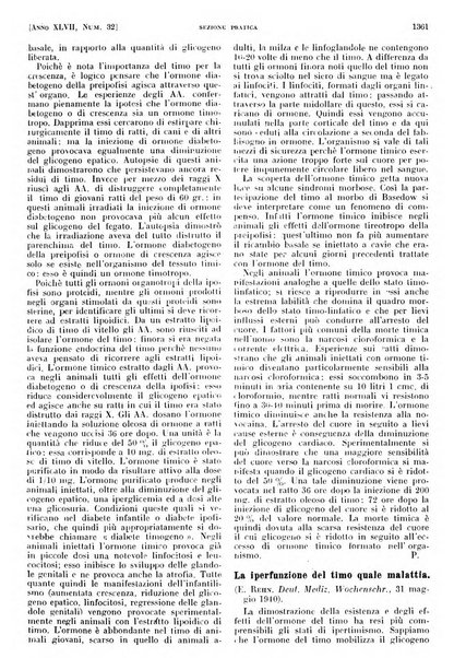 Il policlinico. Sezione pratica periodico di medicina, chirurgia e igiene