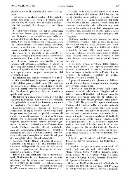 Il policlinico. Sezione pratica periodico di medicina, chirurgia e igiene