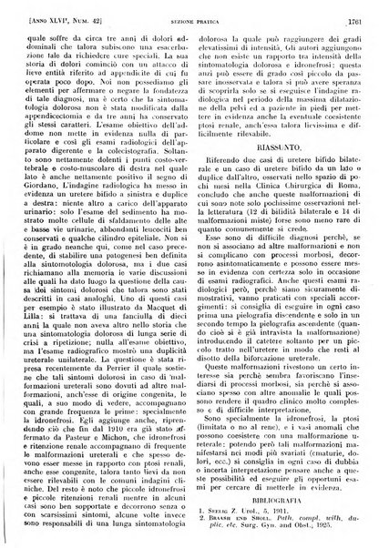 Il policlinico. Sezione pratica periodico di medicina, chirurgia e igiene