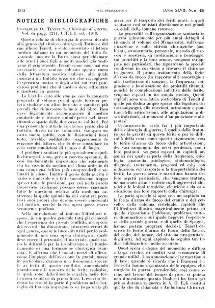 Il policlinico. Sezione pratica periodico di medicina, chirurgia e igiene