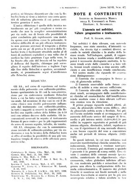 Il policlinico. Sezione pratica periodico di medicina, chirurgia e igiene