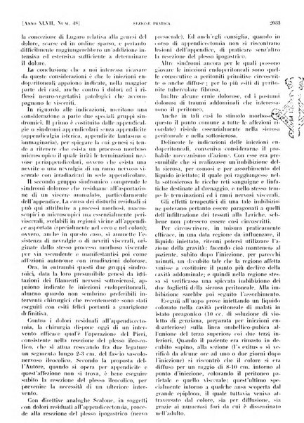 Il policlinico. Sezione pratica periodico di medicina, chirurgia e igiene