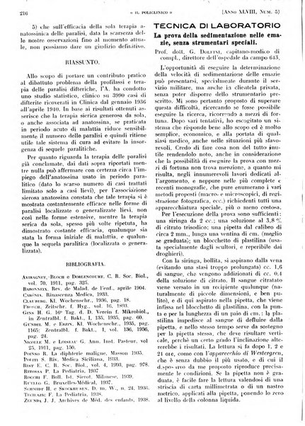 Il policlinico. Sezione pratica periodico di medicina, chirurgia e igiene