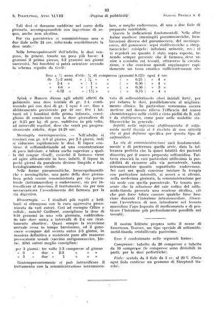 Il policlinico. Sezione pratica periodico di medicina, chirurgia e igiene